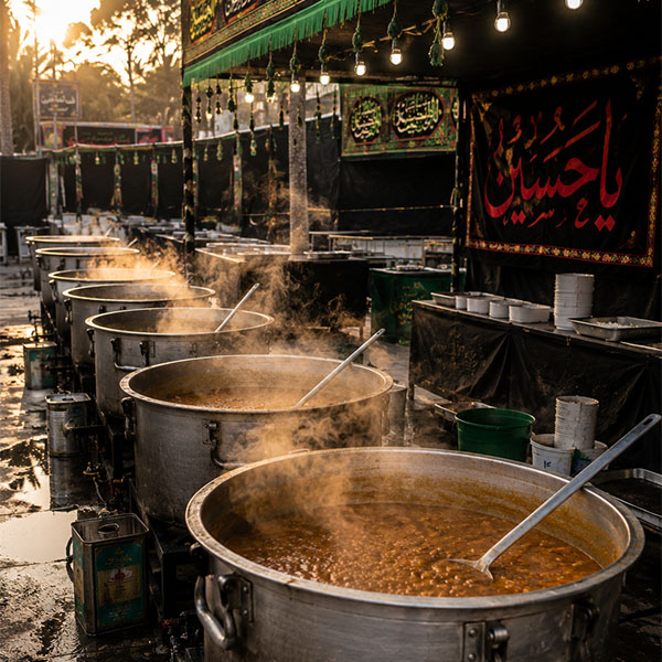 اقلام مورد نیاز نذری و هیئات