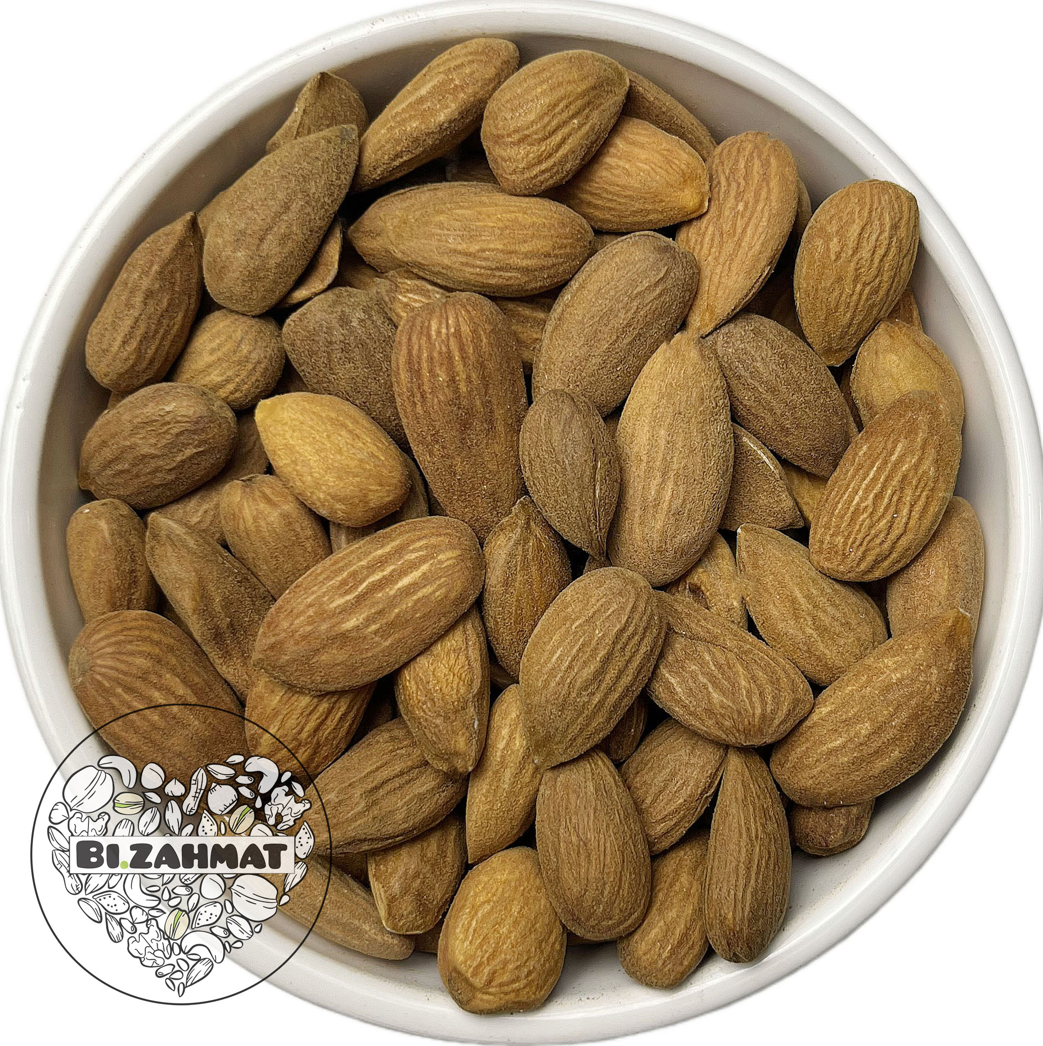 مغز بادام درختی ( سنگی ) ایرانی خام ( متوسط )
