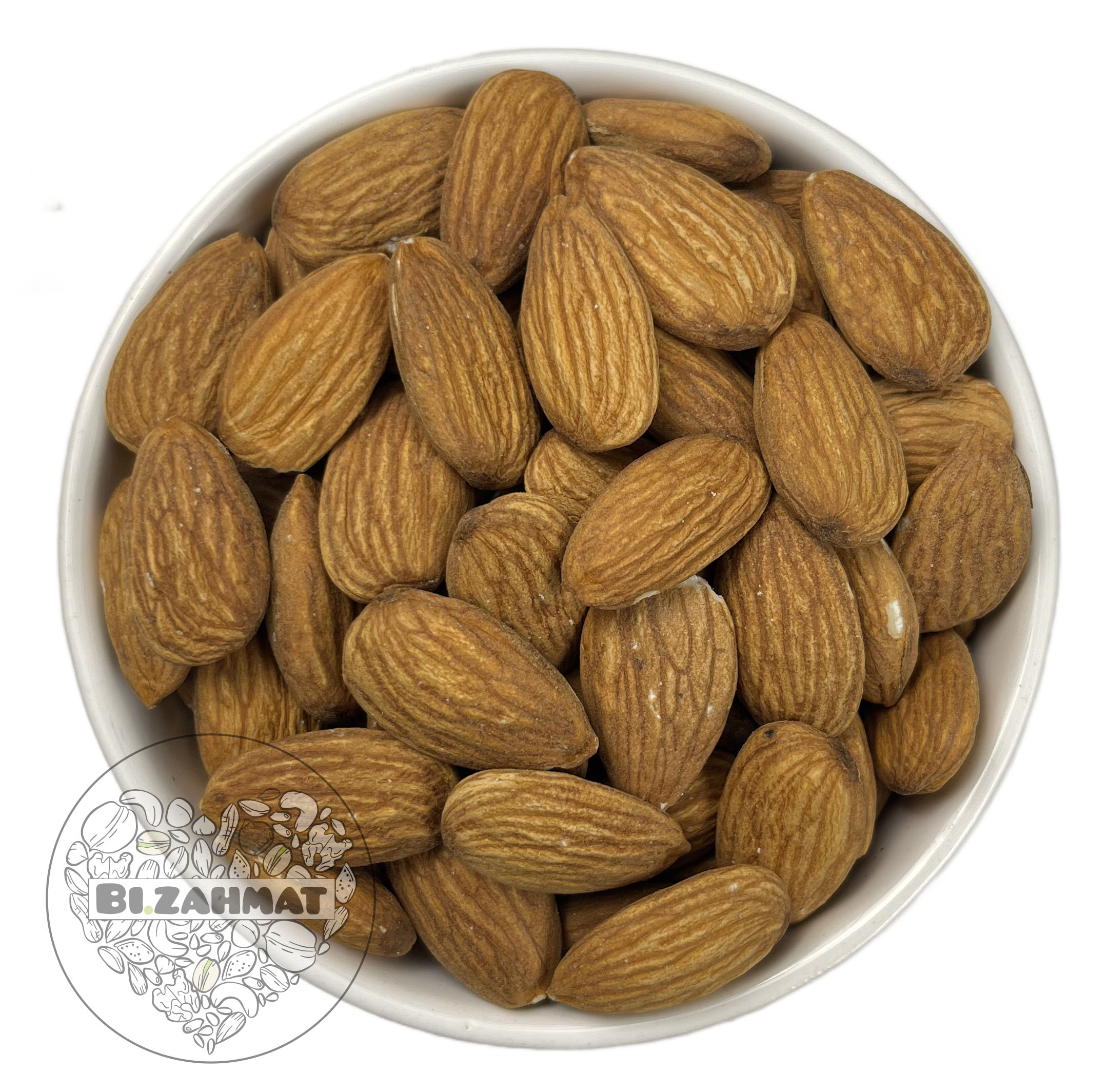 بادام درختی خارجی خام سایز 30-27 متوسط