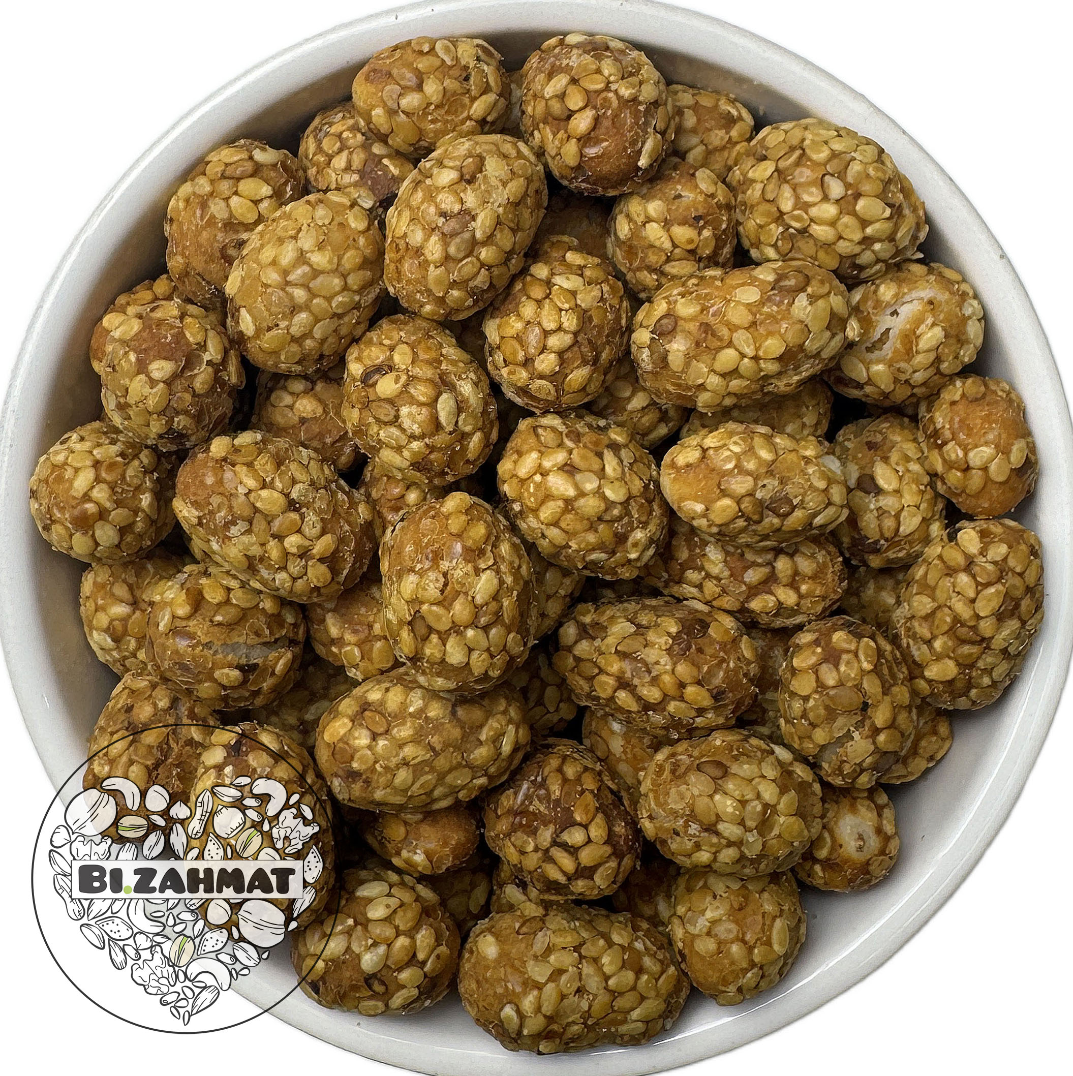 بادام زمینی روکش دار (کنجد عسلی)