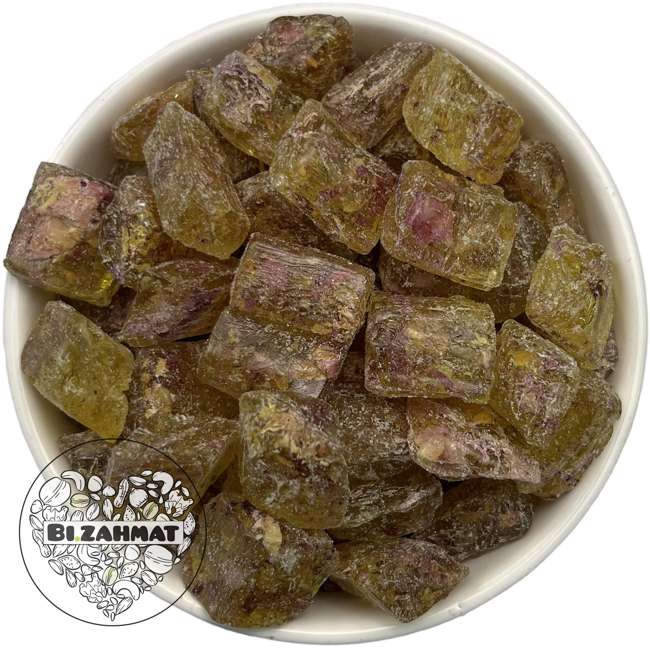 آبنبات قیچی ( گل محمدی )