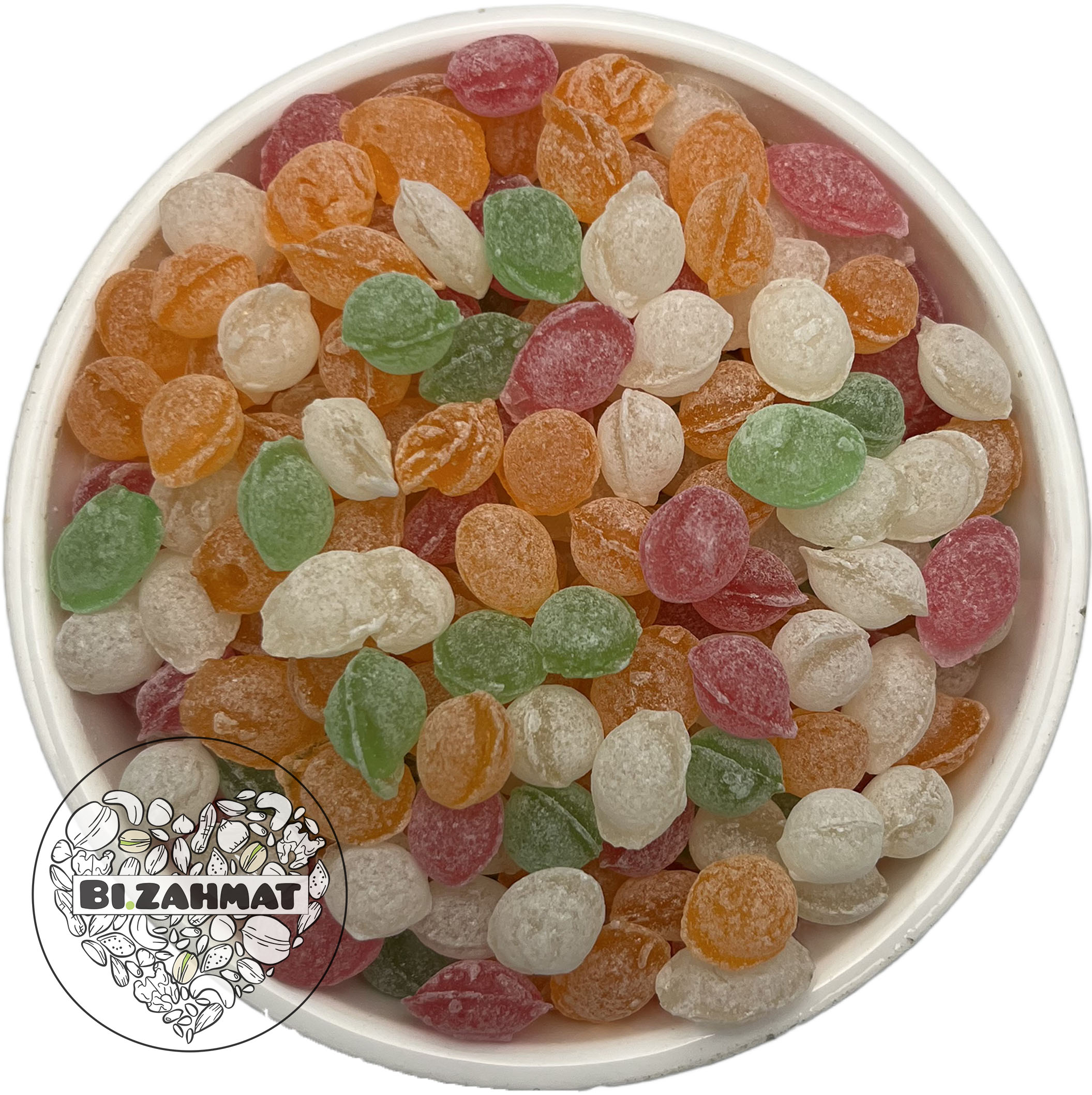آبنبات تگرگی مخلوط ( ترش )