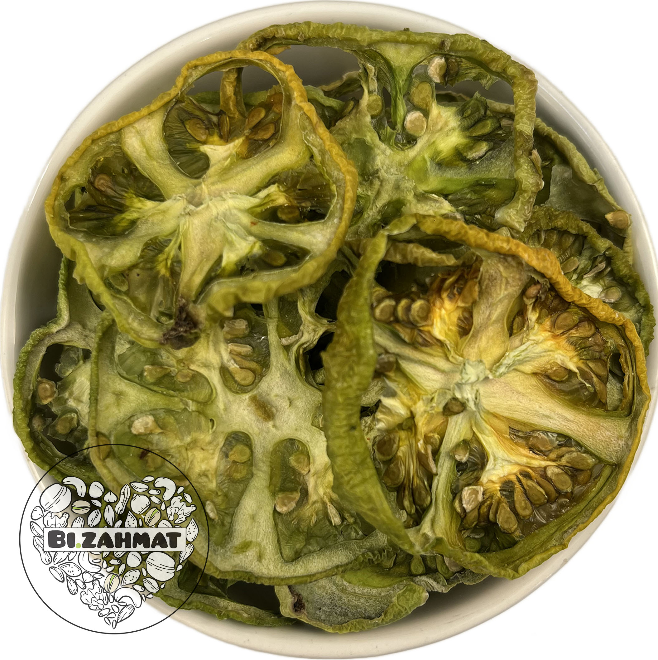 گوجه فرنگی سبز خشک ( اسلایس )