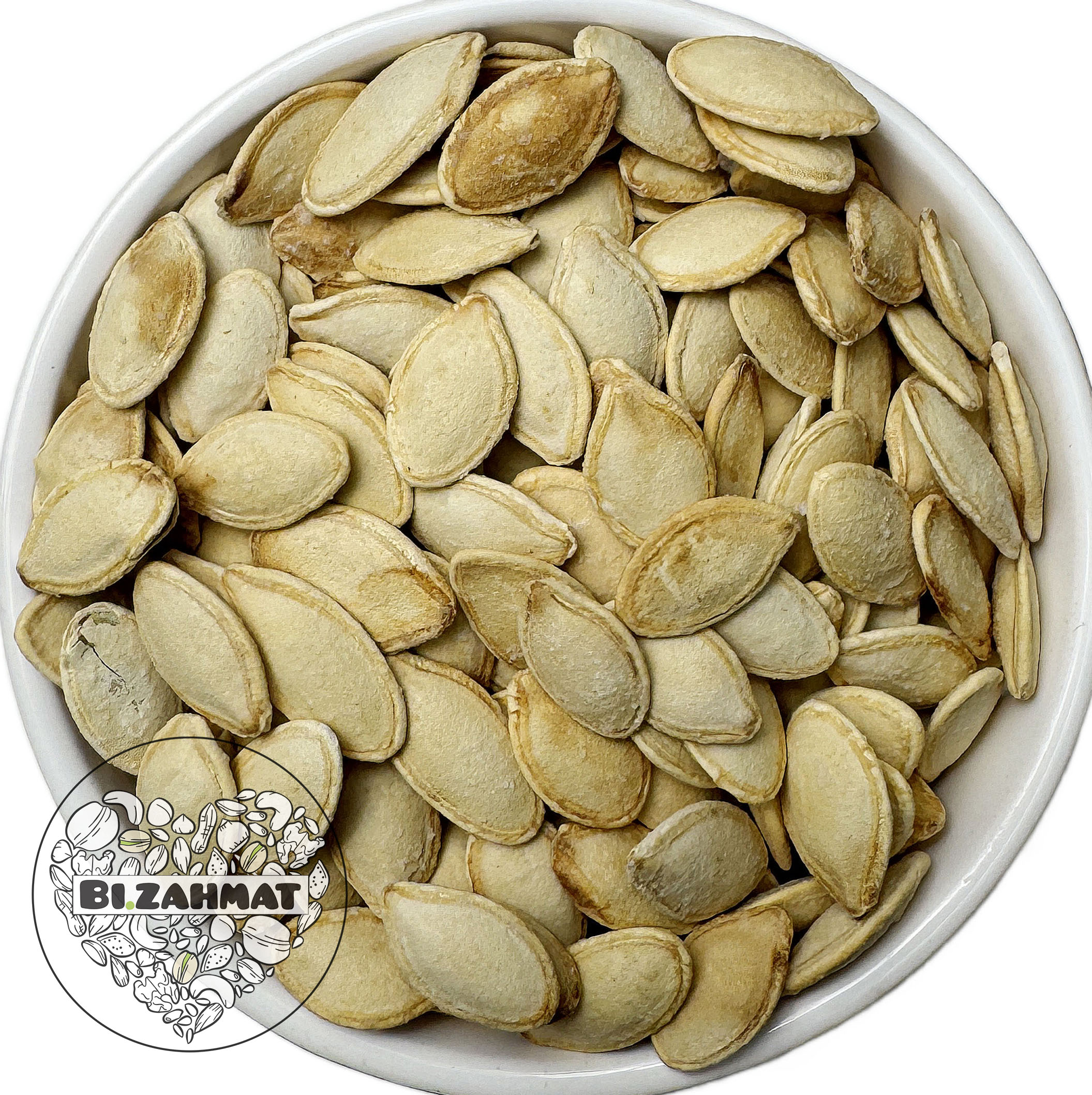 تخمه کدو گوشتی شور دوزدوزان