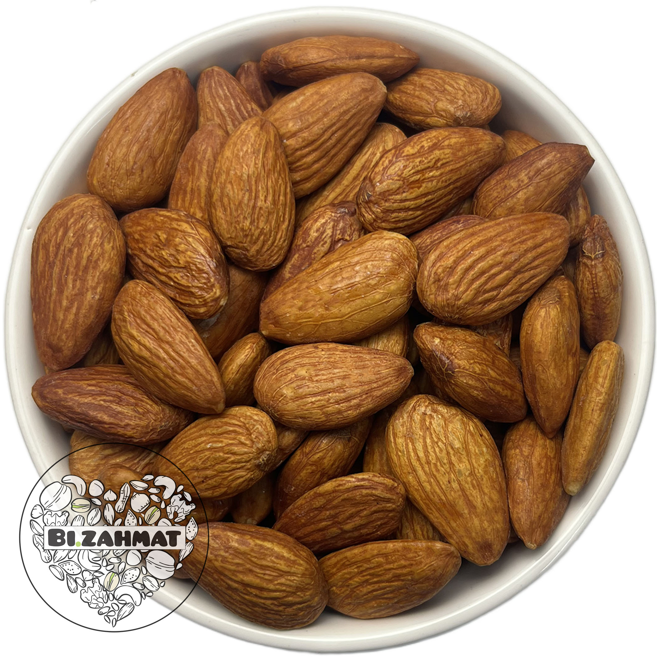 بادام درختی خارجی خام سایز  22-20 درشت