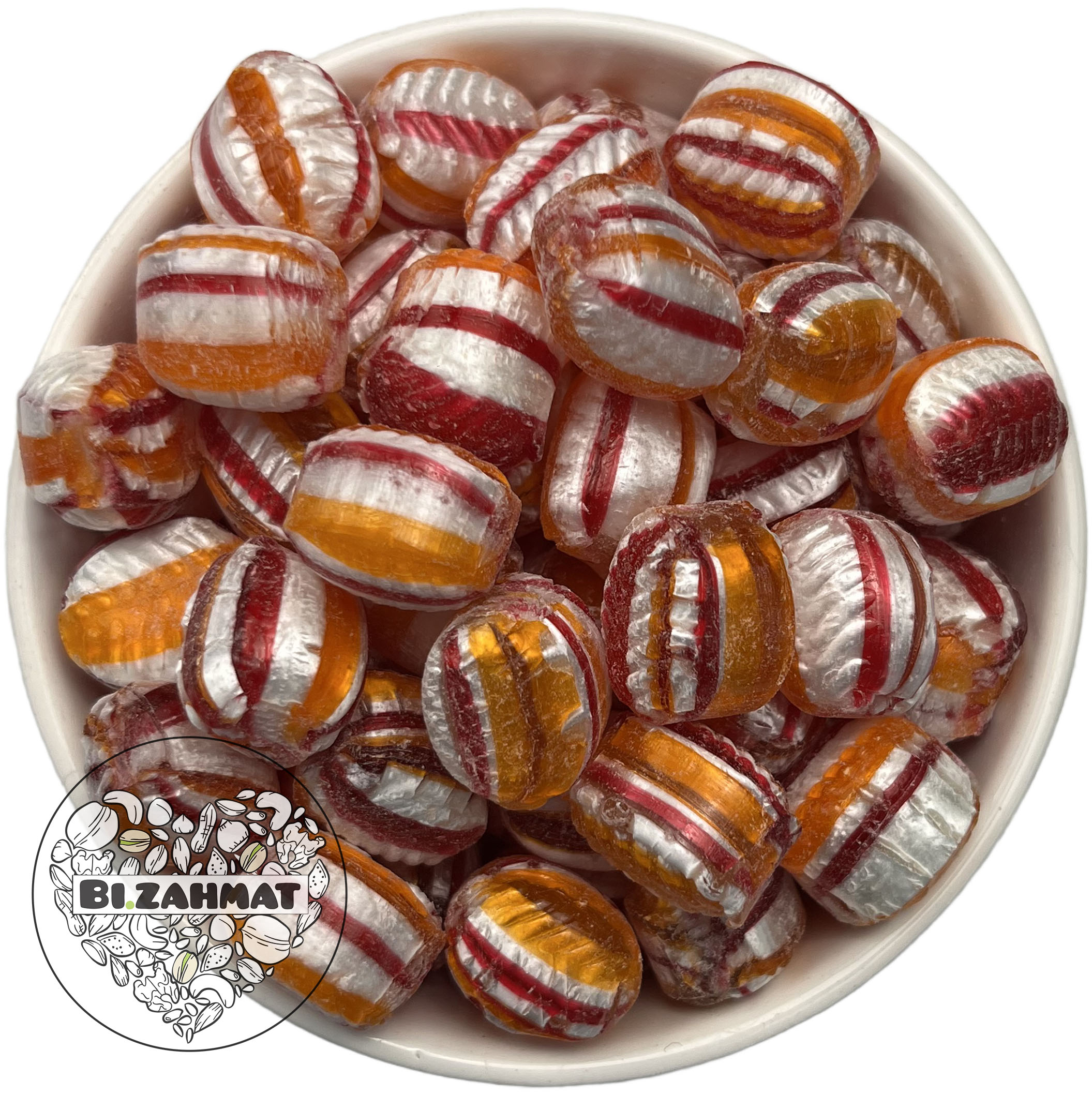 آبنبات اطلسی ( 2 رنگ )