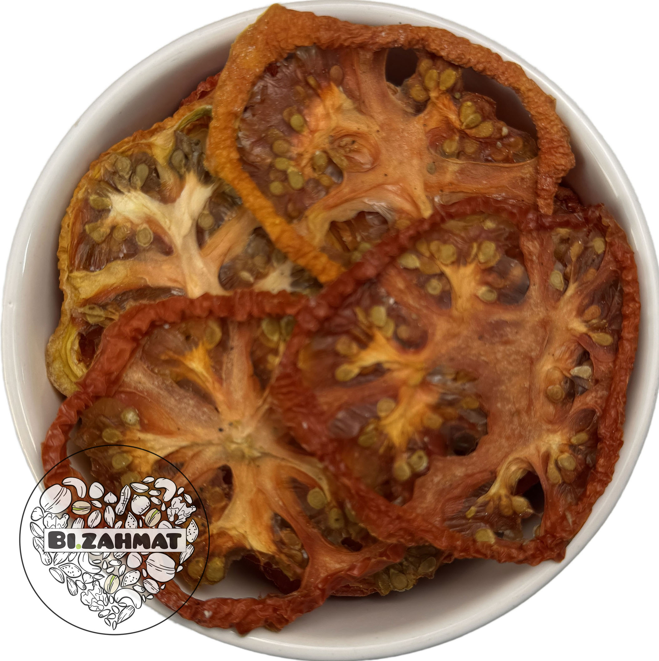 گوجه خشک اسلایس پنیر دودی