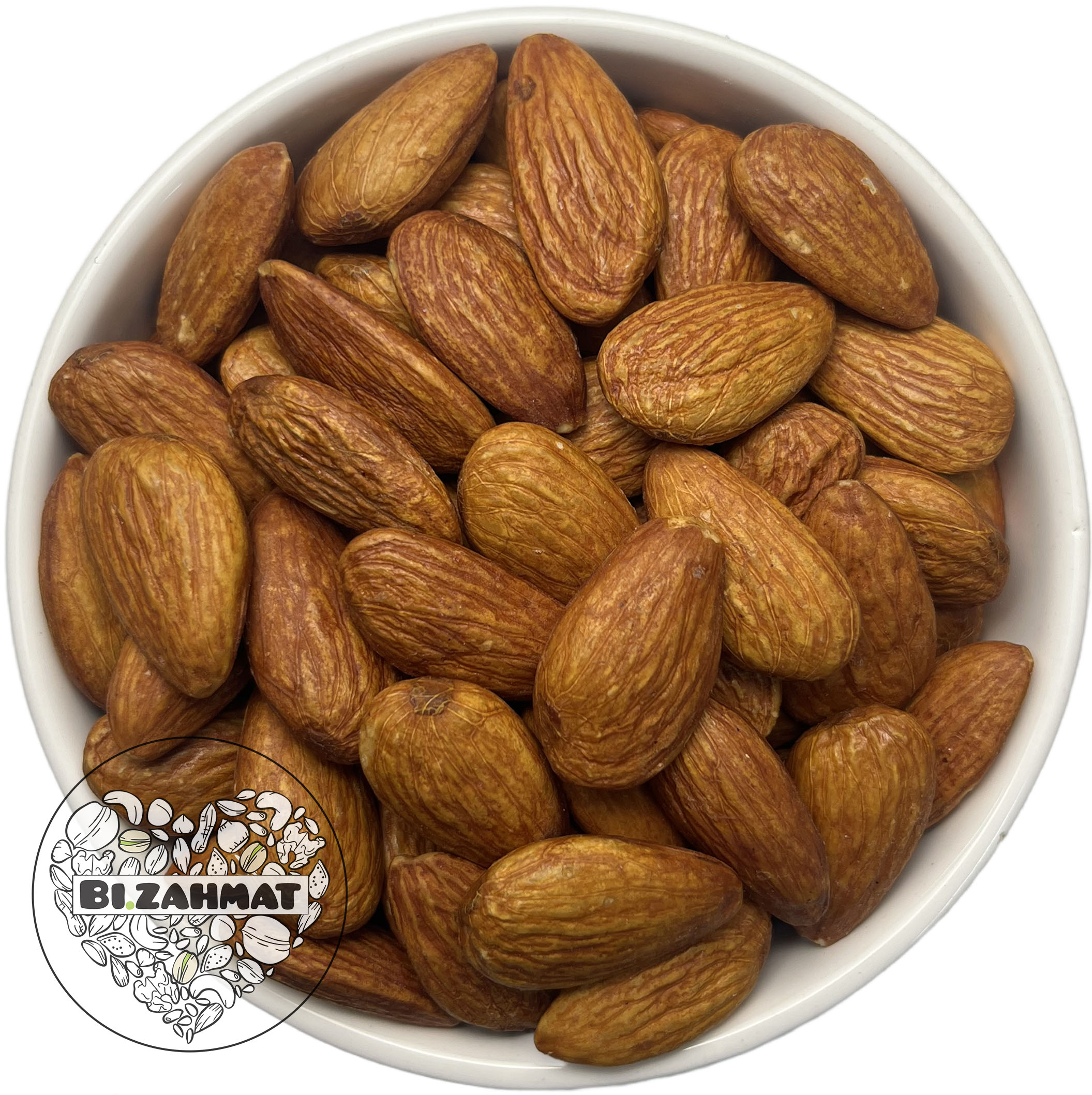 بادام درختی خارجی شور سایز 30-27 متوسط