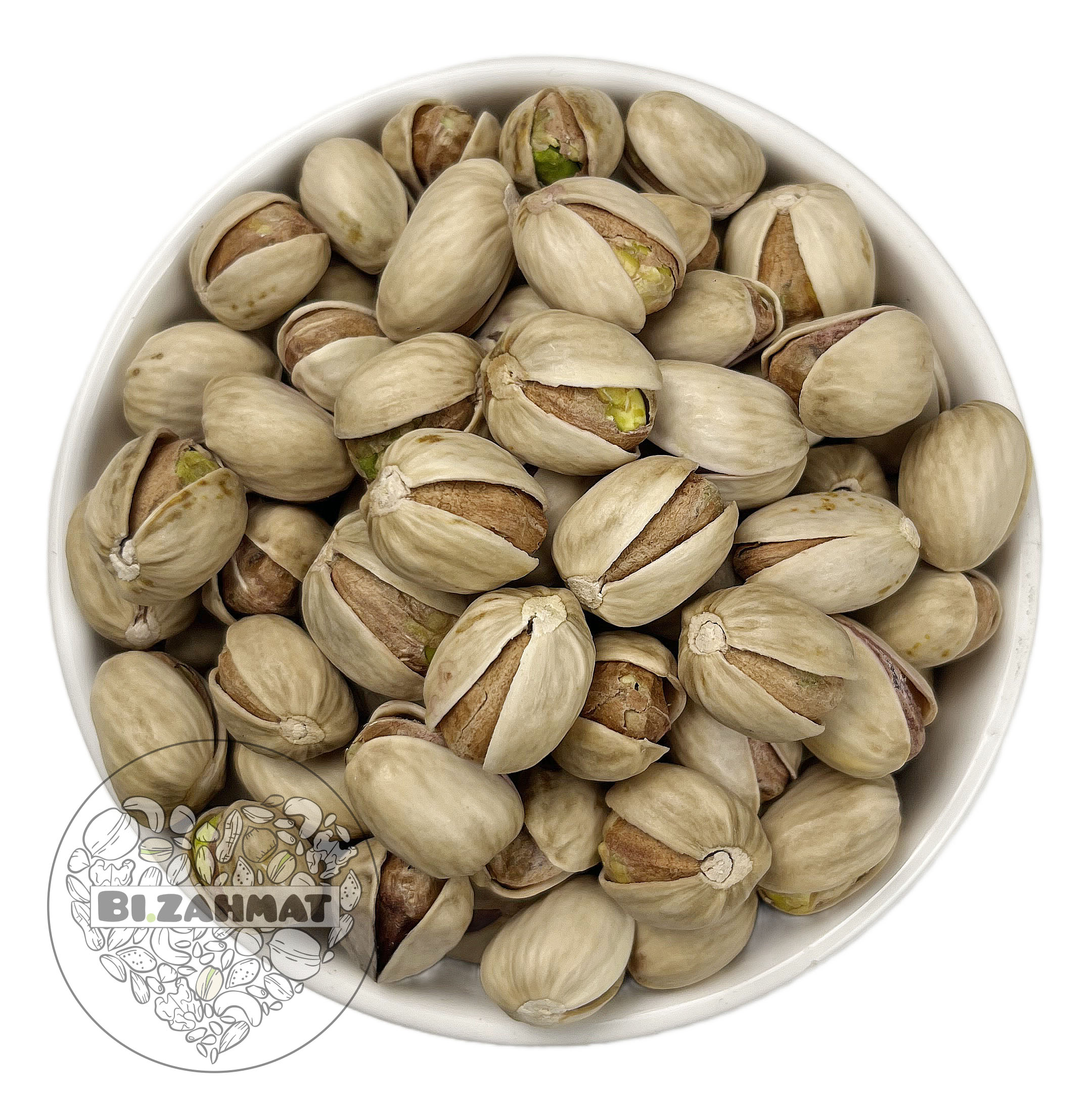 پسته فندقی دستچین خام سایز30