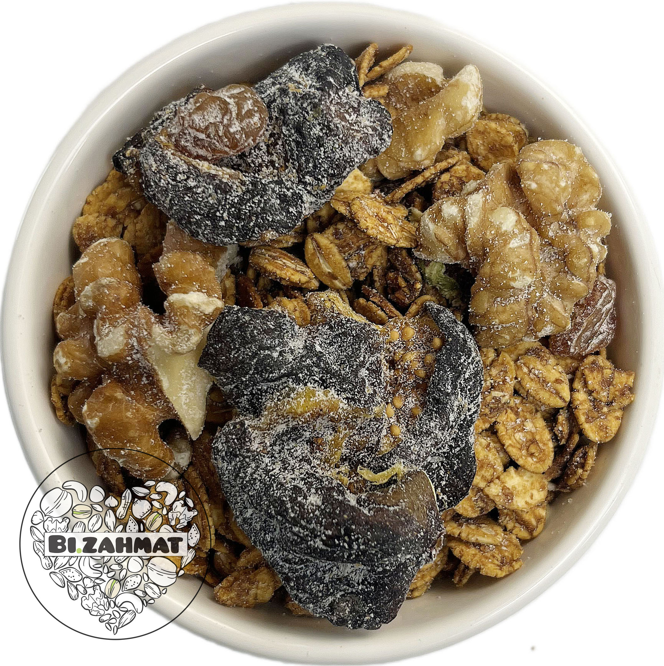 گرانولا گردو انجیر