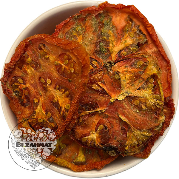 گوجه خشک اسلایس پیاز جعفری
