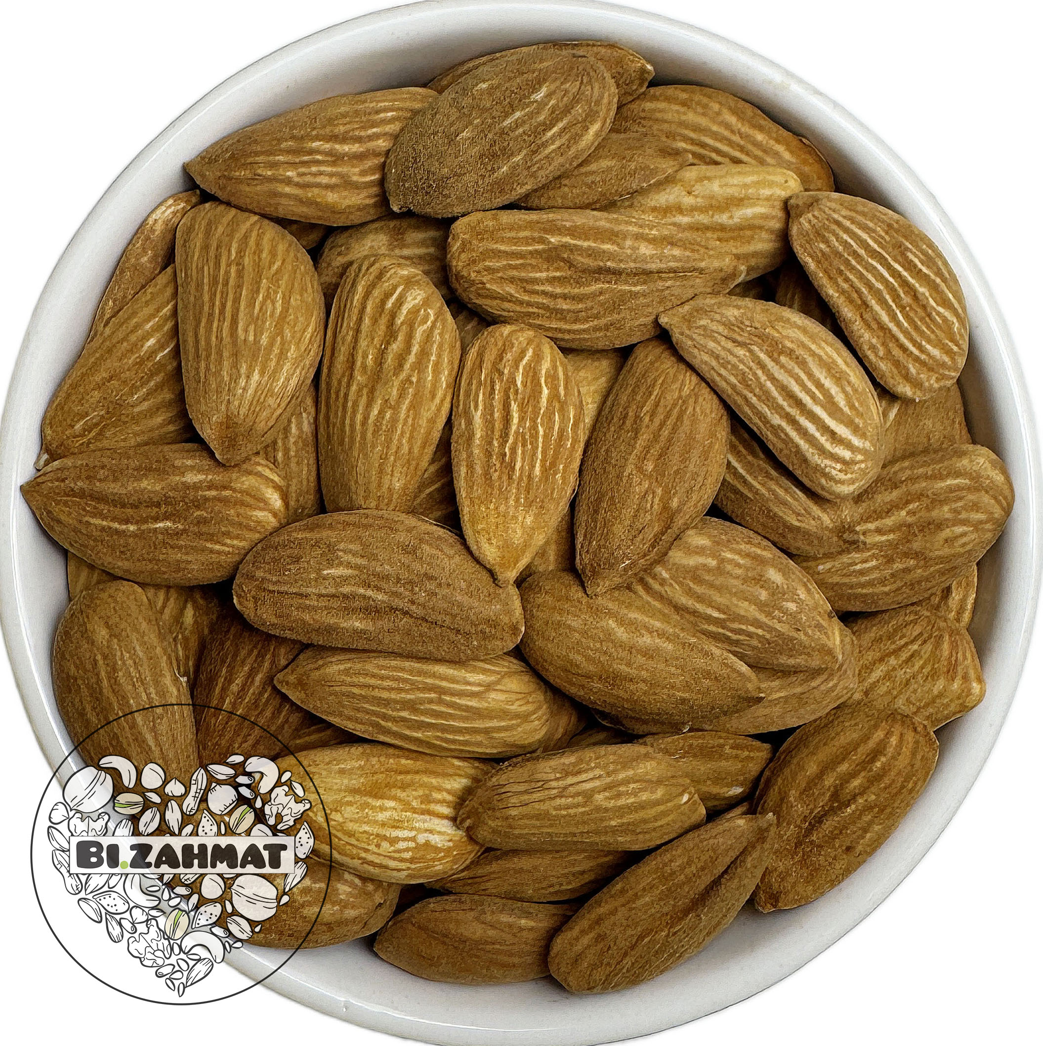 مغز بادام درختی مامایی خام ( A 3 متوسط ) ایرانی