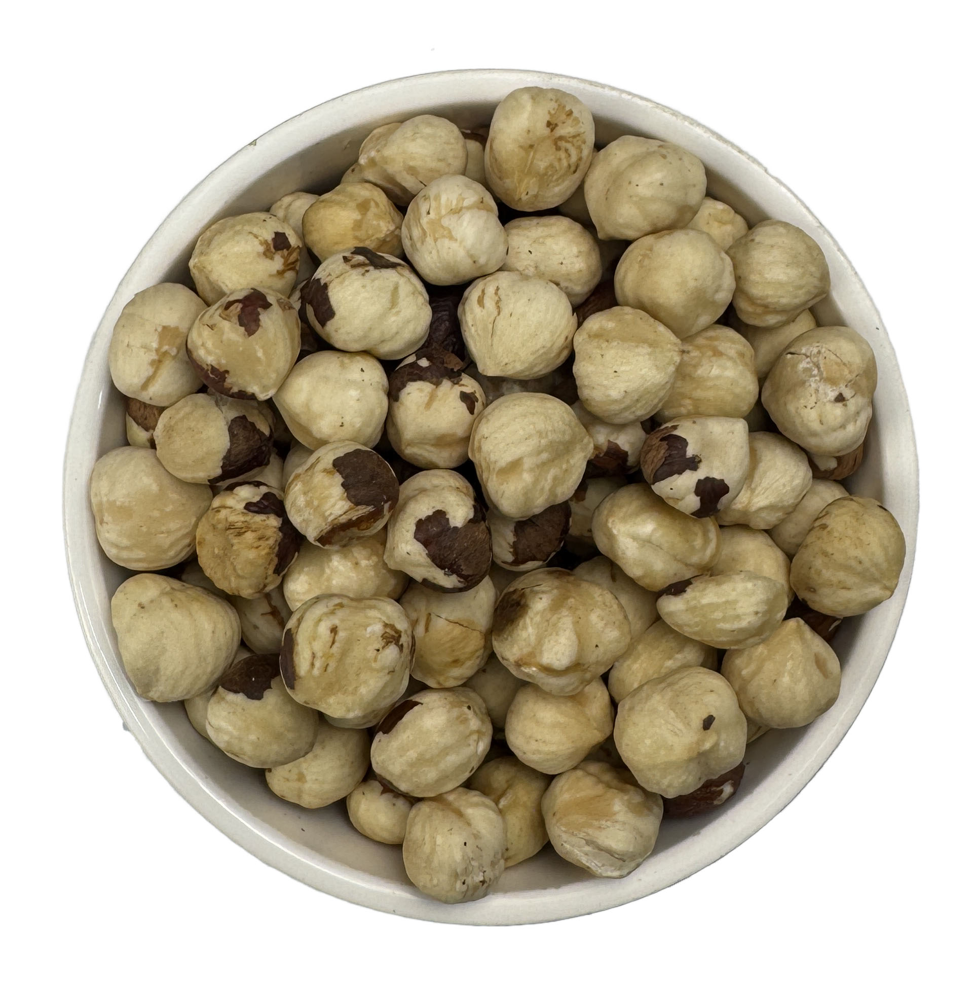 مغز فندق سفید ایرانی خام سایز 15 (درشت)