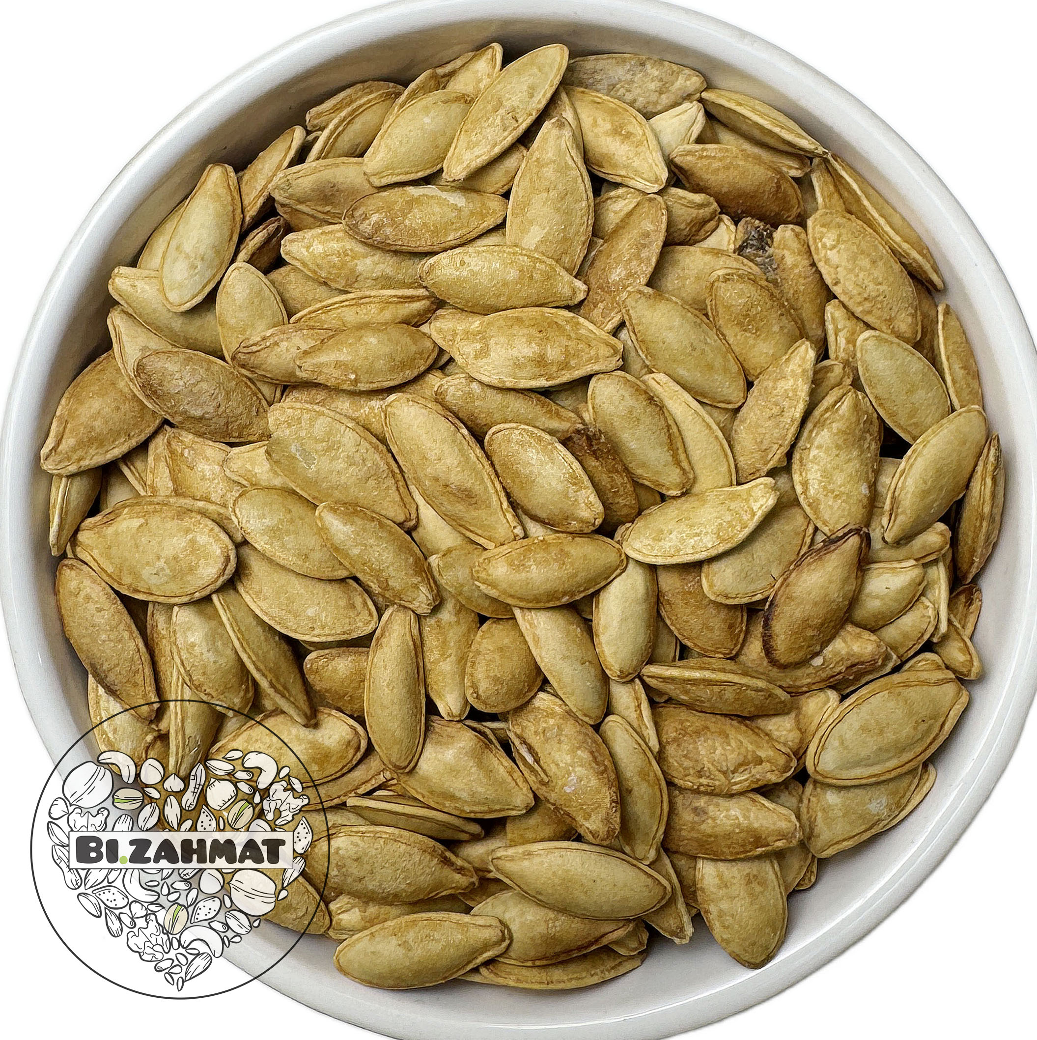 تخمه کدو مشهدی دو آتیشه