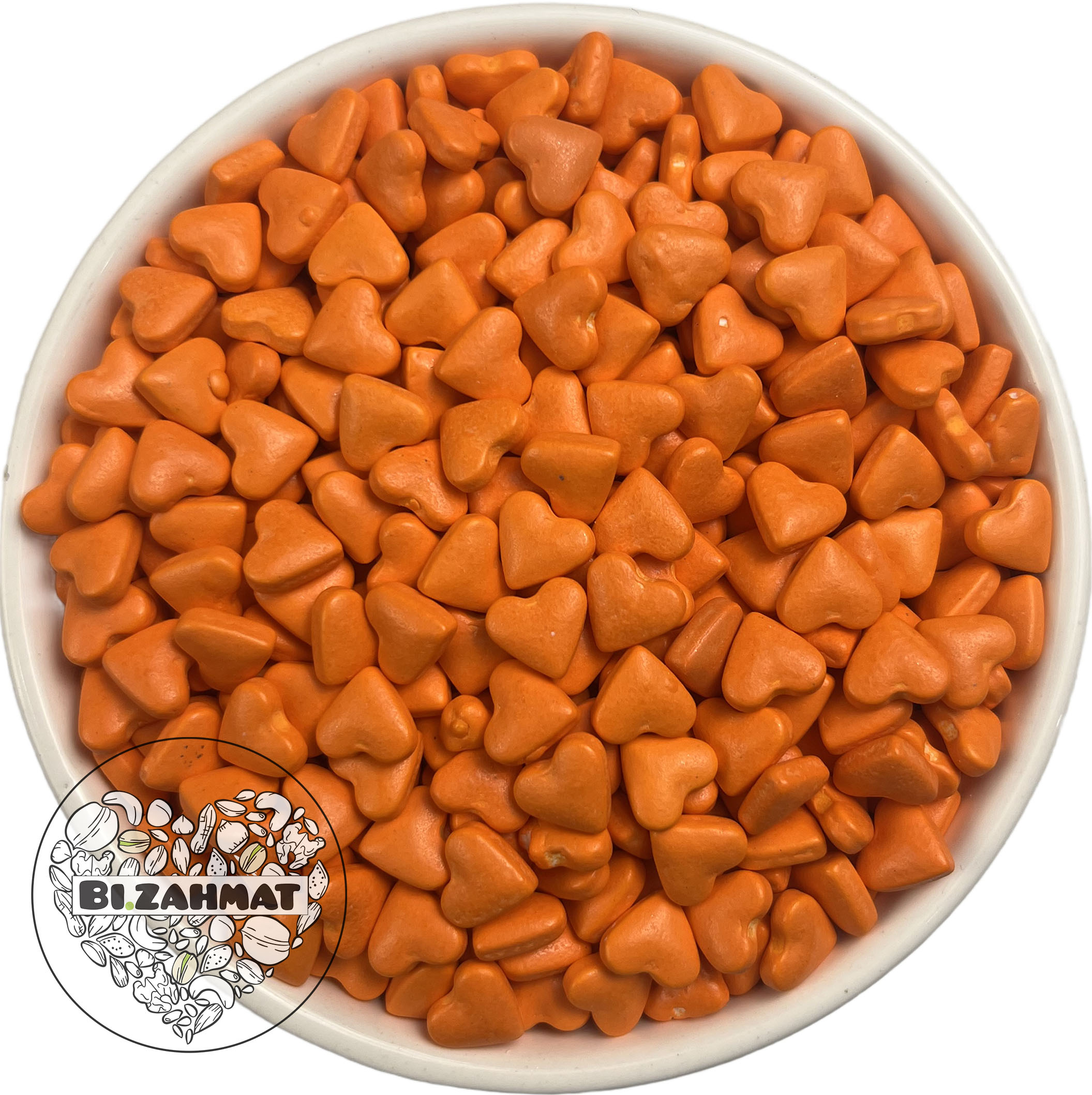 ترافل قلبی ( نارنجی )